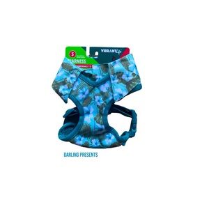 Vibrant Life Leafy Floral Harnes Dog Size S